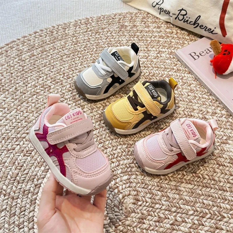 

Baby Toddler Leisure Sports Shoes 2025 Autumn Boys Girls Casual Shoes Soft Soled Non-slip Children Sneakers Kids Casual Shoes