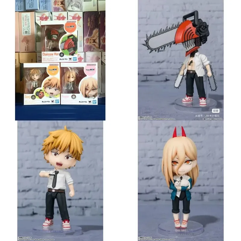 Oferta Especial: Nueva Figura de Bandai Figuarts Mini Chainsaw Man, Chainsaw Demon Electric Times Pava Spot Figure Frenzy para Chainsaw Man