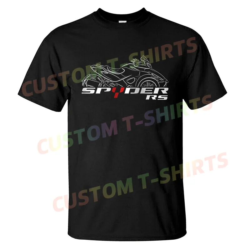 

2024 Men T Shirt Casual T-shirt Can‑Am RS 2007-2016 Graphic Summer Short Sleeves 100% Cotton S-3XL Cool Tee
