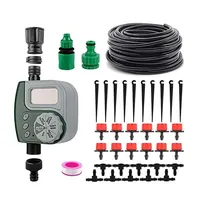 25m diy Kit Automatic Sprinkler Micro Garden Spray Self Watering With Adjustable Dripper Customer Drip Irrigation System