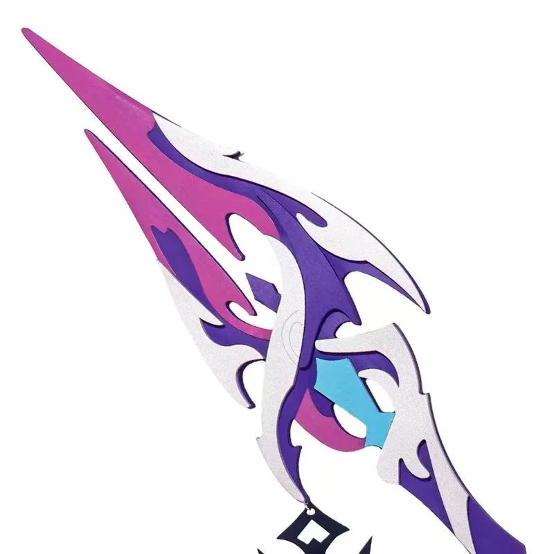 Flins Spear Weapons Gioco Genshin Impact Puntelli Cosplay Lunghezza 180CM Modello Accessori per costumi da festa di Natale di Halloween