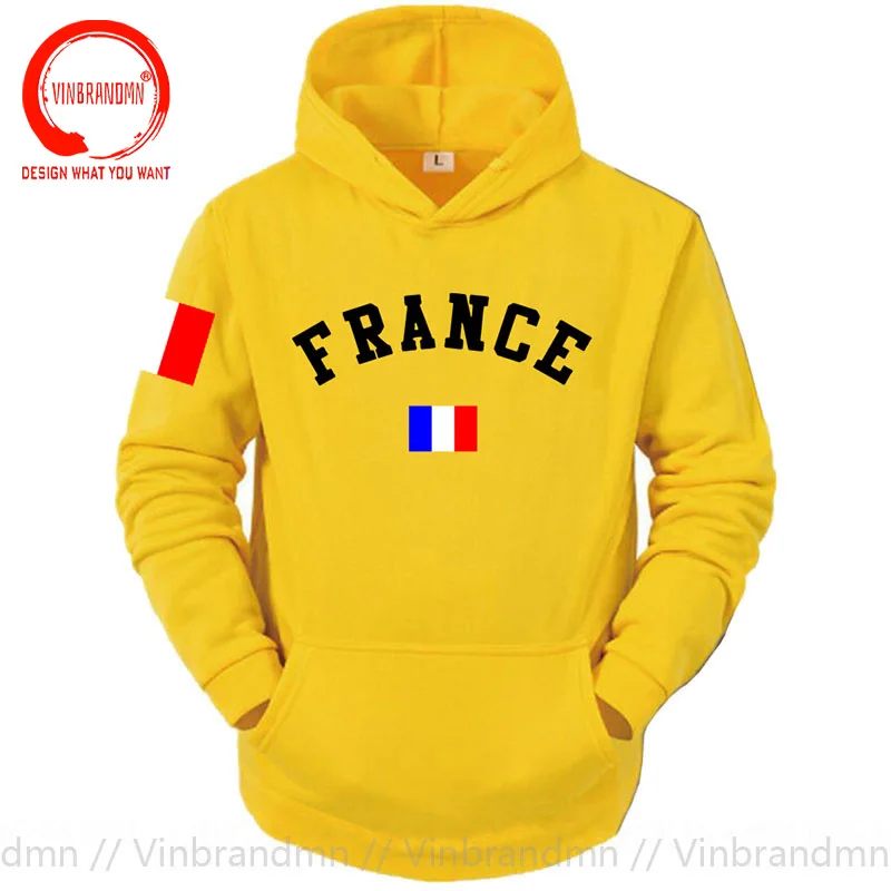 France Flag Sweatshirts & Hoodies French Western Urban Style Fashion Funny Hoodie Sweatshirt Hooded Fleece Kangaroo Pocket Hoody