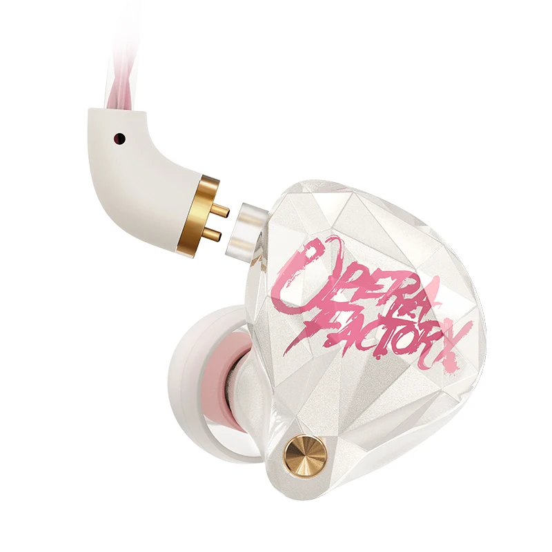 

Whizzer OS1 Beat In-ear Monitor 10MM Graphene Diaphragm Dynamic Earphone HIFI Bass Pop Headset Earbud With Mic 5N OFC Cable