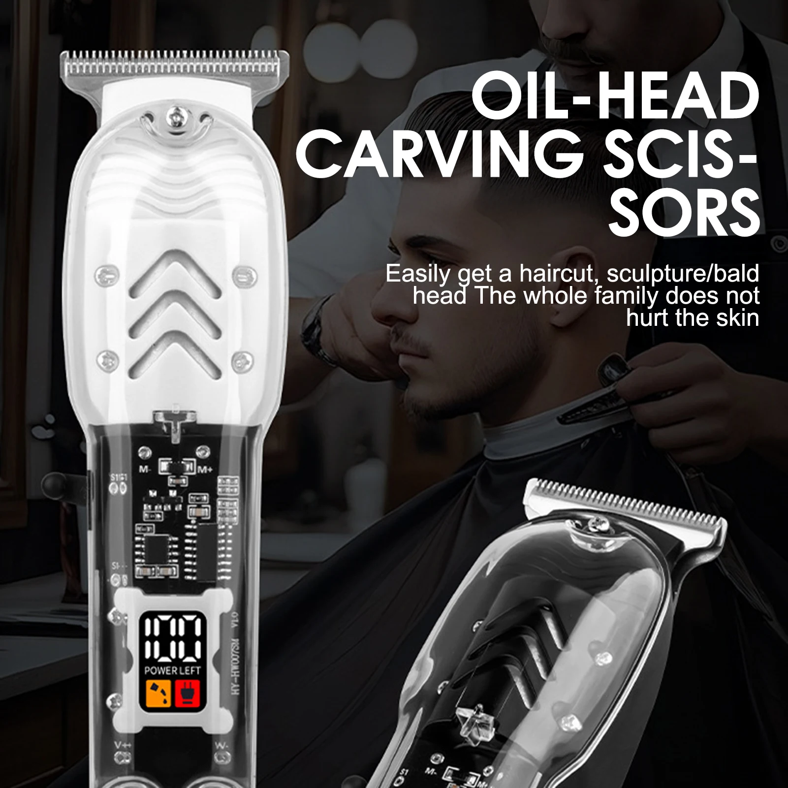 

Перезаряжаемые электрические машинки для стрижки волос, портативные дорожные машинки для стрижки волос на годовщину, подарки на день рождения