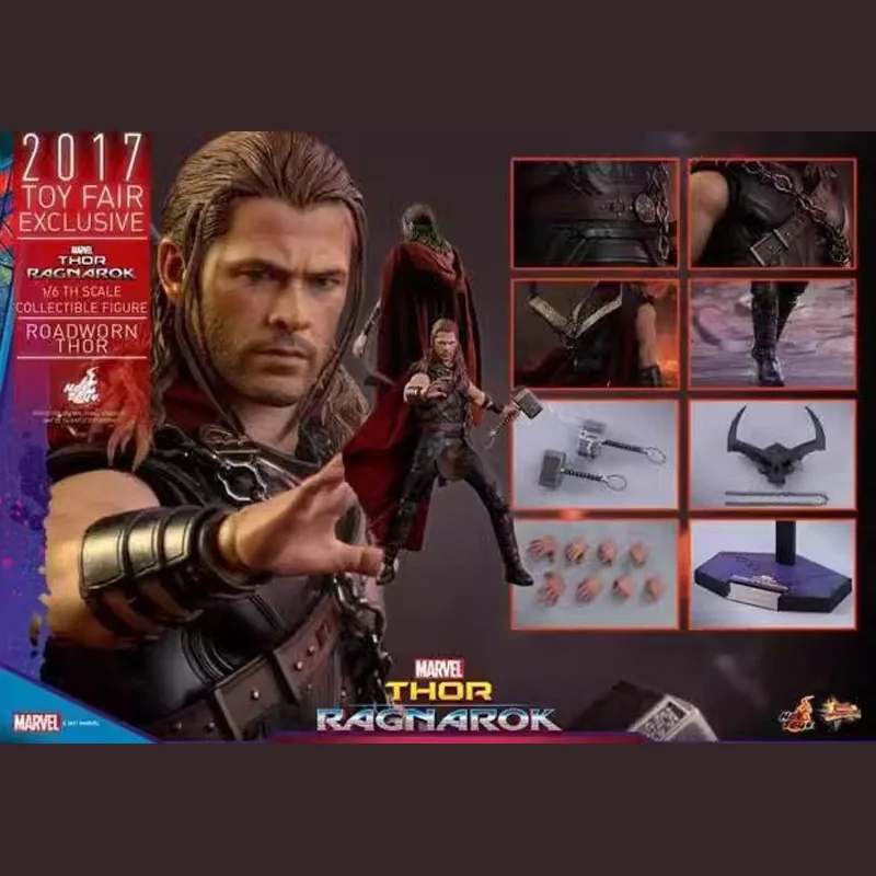 

Фигурка Thor Odinson, оригинальные горячие игрушки 1/6, фигурка Thor:Ragnarok The God of Thunder HT MMS416, ограниченная статуя, детская игрушка в подарок