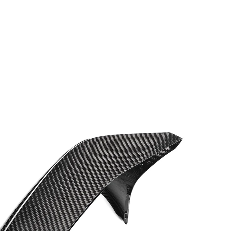 Real Dry Carbon Fiber Car Door Side Rearview Mirror Caps for BMW M5 Series F90 2017-IN OEM Style Mirror Cover Cap 1 Pair Glossy
