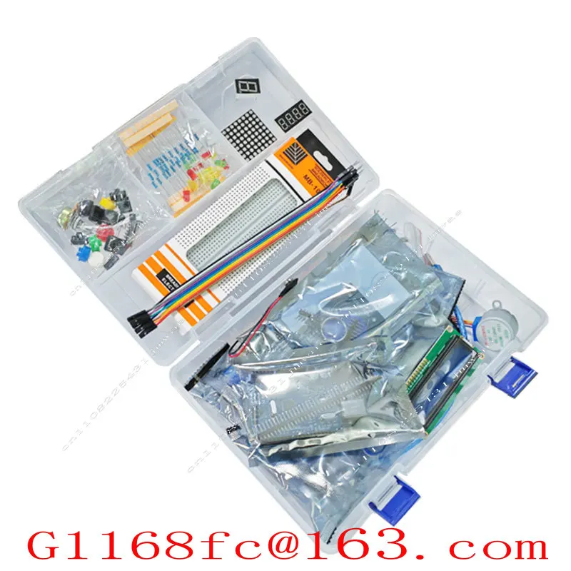 Learning Development Board Starter Kit, Electronic Module, Breadboard LCD 1602