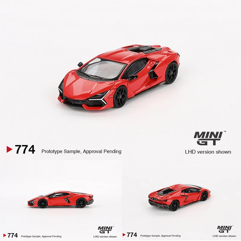 

PreSale MINIGT 774 1:64 Revuelto Arancio Dac Lucido Diecast Diorama Model Collection Miniature Toys