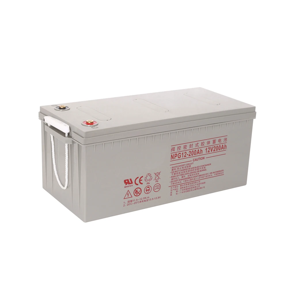 Hot Sale 12V 200Ah VRLA Telecom Solar Battery 12V 200Ah Rechargeable Lead Acid for UPS Application