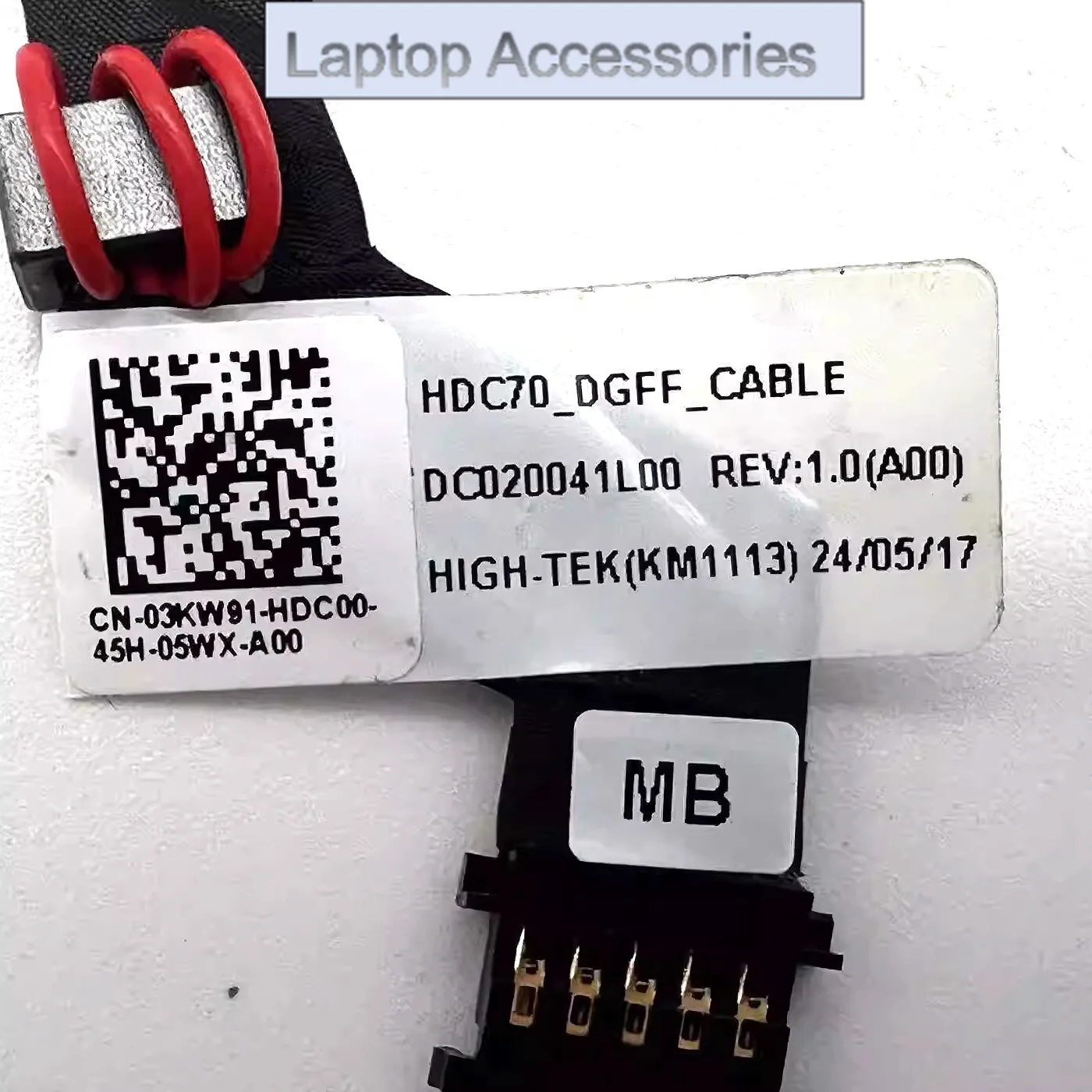 03KW91 New HDC70 DGFF Cable DC020041L00 For Dell Precision 7770 7780 M7770 M7780