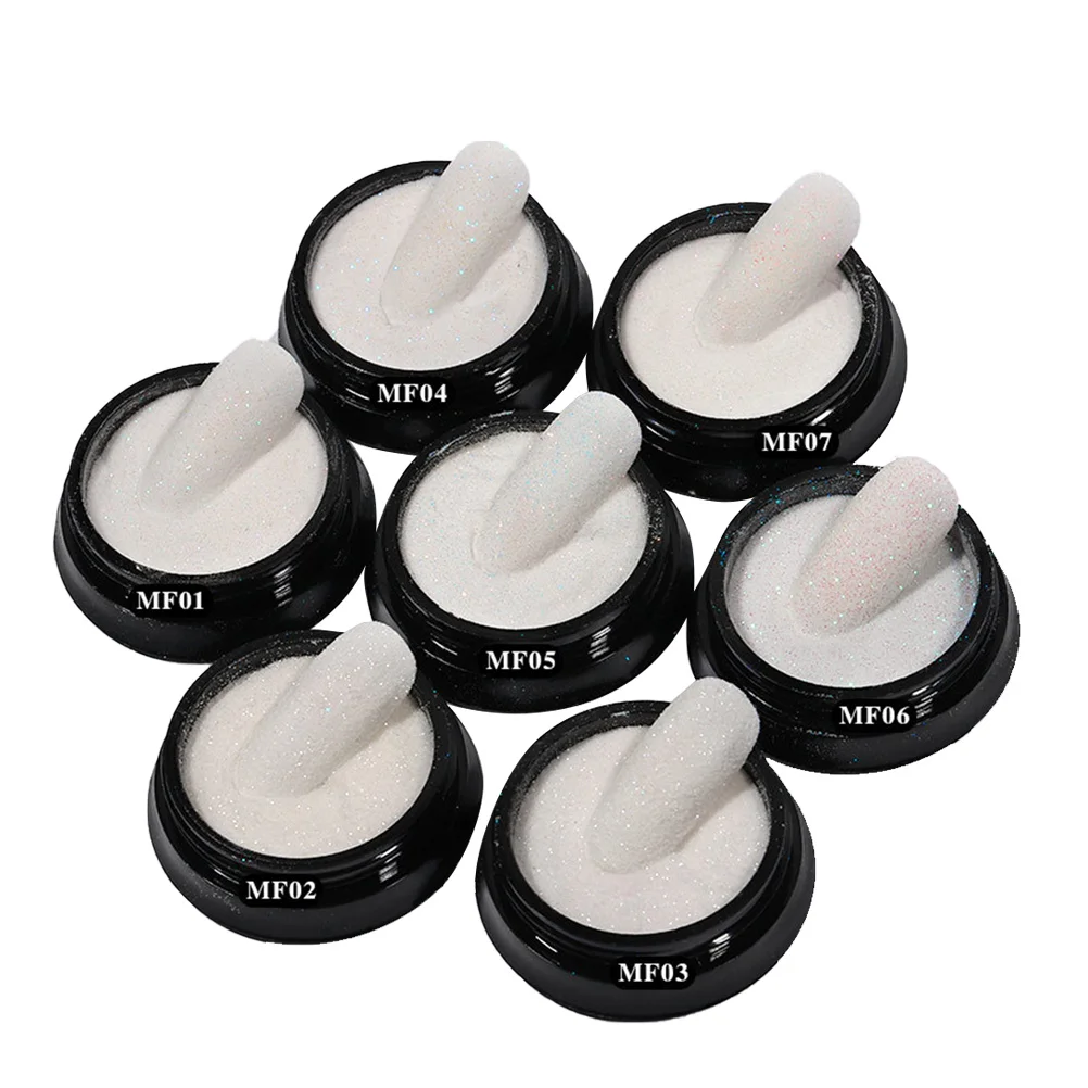 9個入りネイルパウダー シャイニーグリッター マニキュアアートデザイン 女性 女の子 レディースデコレーション Mf01 Mf02 Mf03 Mf04 Mf05 Mf06 Mf07 Mf08 Mf09