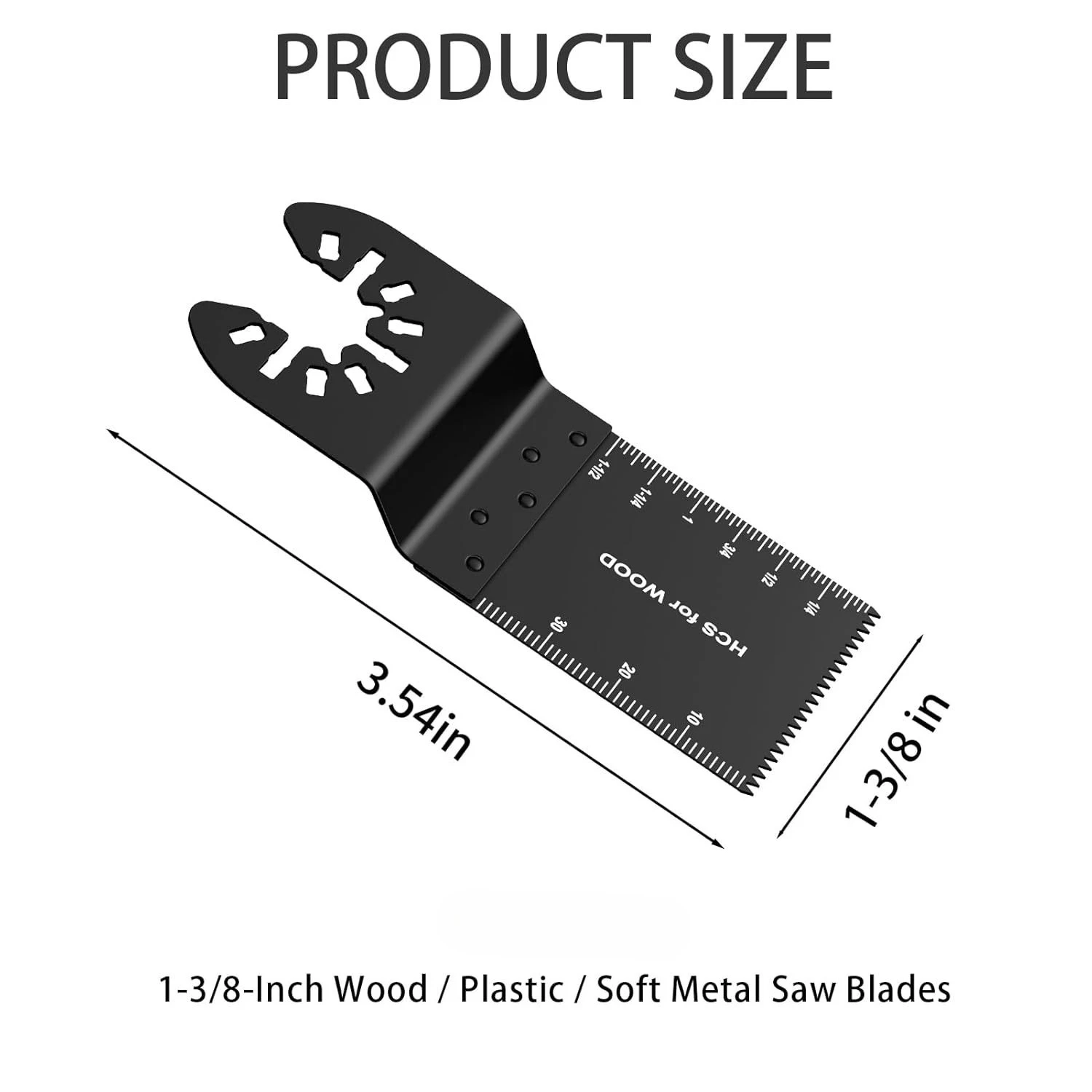 34mm x 90mm High Carbon Steel Oscillating Multi Tool Saw Blade