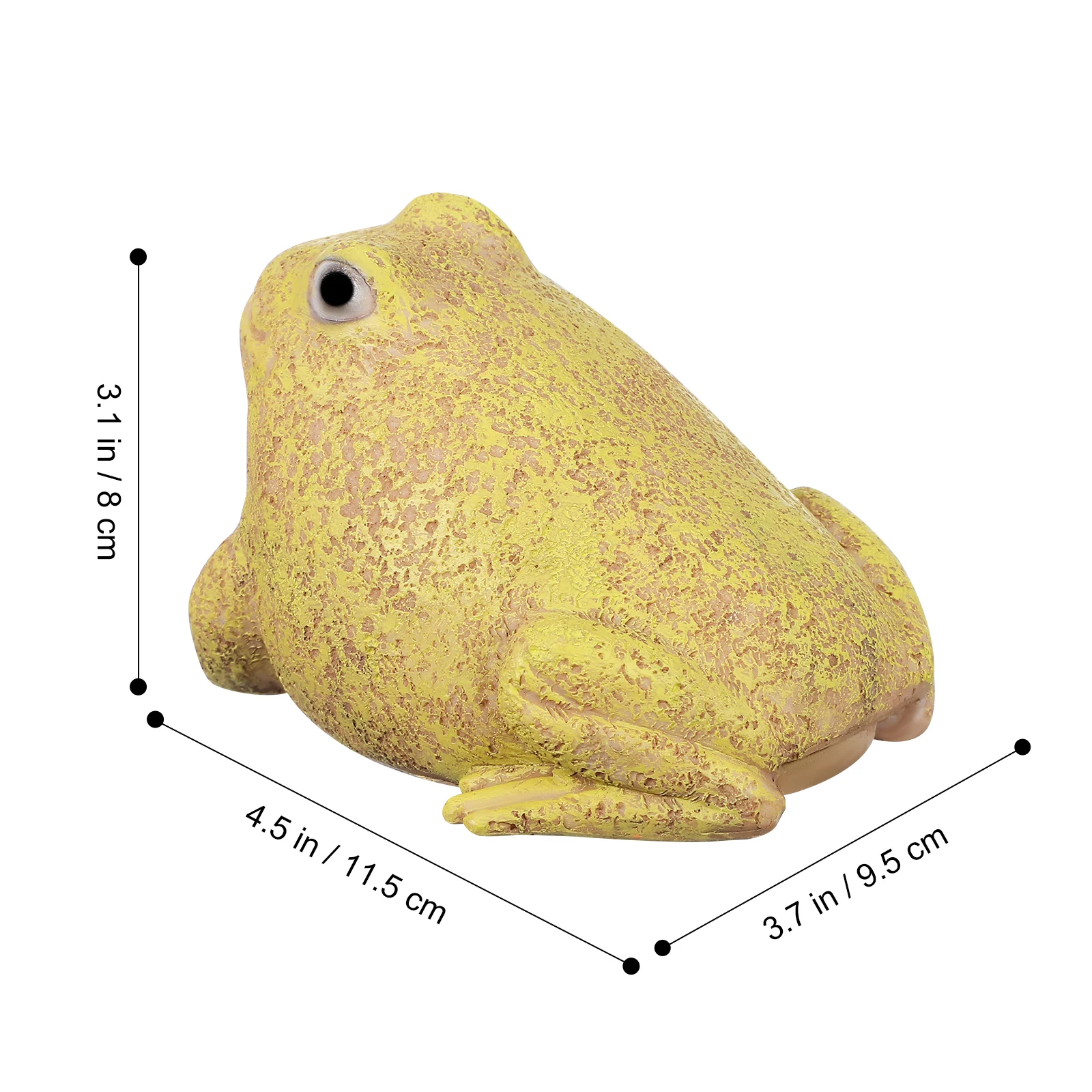

Frog Garden Decor Outdoor Storage Garden Key Holder Box Box Creative Animals Figurine Bracket Travel Gifts