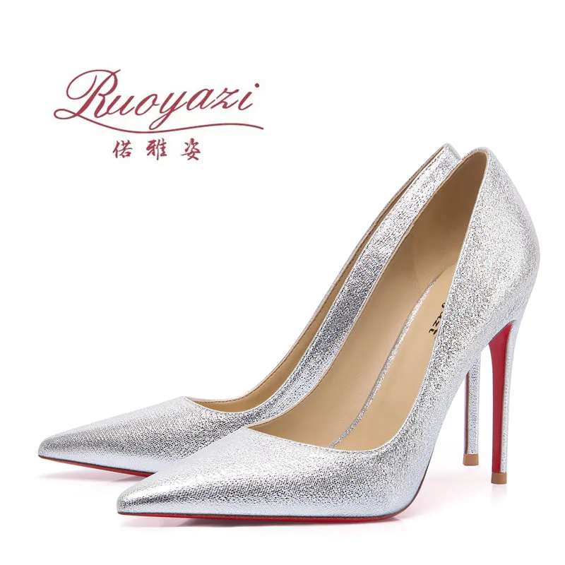 

Non-fatigue lacquered leather pointed high heels women's fine heels fashion shallow mouth professional pair of single shoes