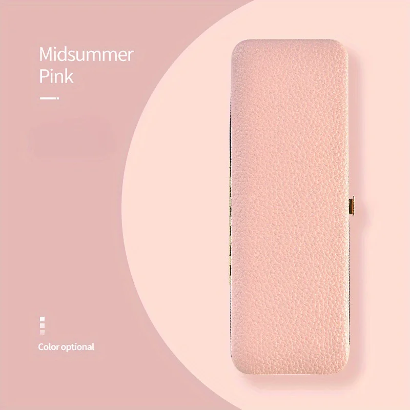 Organizer per pinzette per ciglia da donna, borsa per pinzette per extension ciglia, custodia individuale per pinzette, pennello per trucco