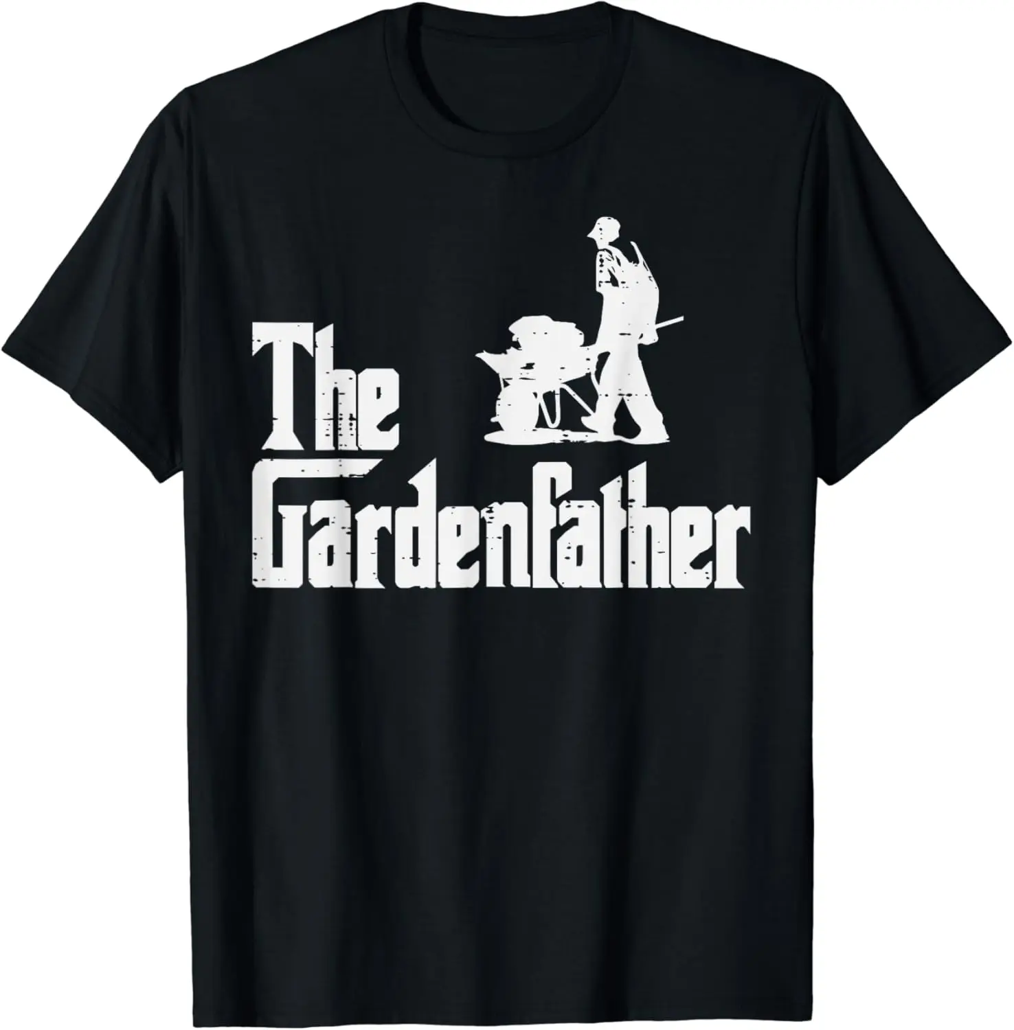

Gardening The Gardenfather Funny Movie Pun Fathers Day Men T-Shirt