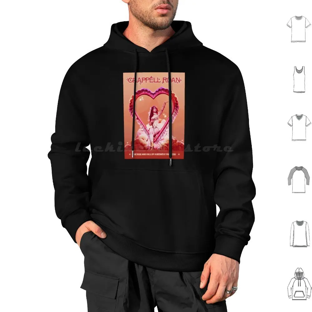 Chappell Roan Princess Hoodies Long Sleeve Chappell Roan Good Luck Babe Pink Club Hot To Go Midwest Princess Casual