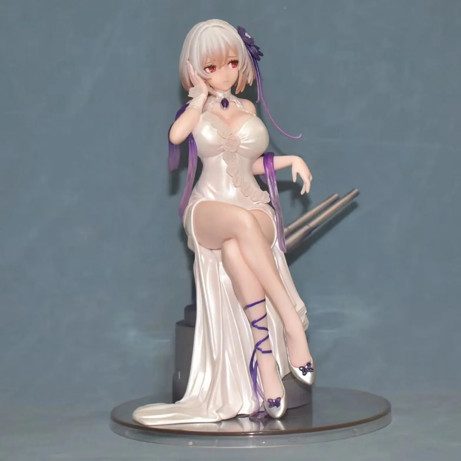 Azur Lane Sirius Dream Tech 1/7 vague de Rose blanche 20 cm figurine chinoise en PVC figurines d'action Anime Collection modèle cadeau jouet