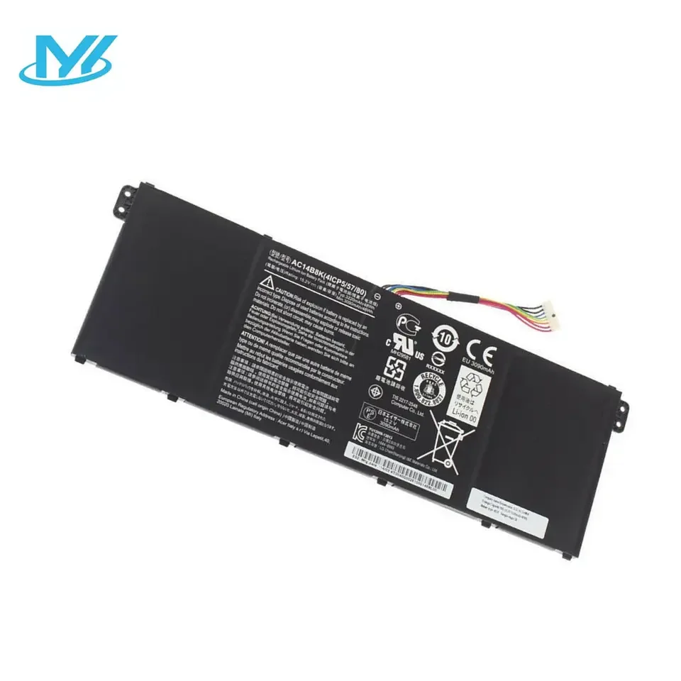 

Genuine Wholesale 48Wh 15.2V Battery AC14B8K AC14B3K Battery Lithium ion For Acer Aspire V3-371 V3-331 V5-122 ES1-511 Battery