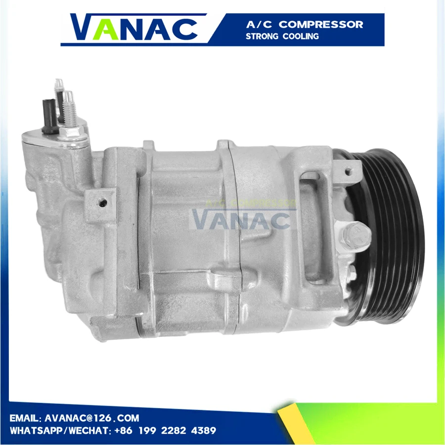 Для Peugeot 308 воздушный компрессор переменного тока Peugeot 208 308 3008 2008 5SEL12C 9675655880 9675659880 447150-4723 447150-7360 447150-4722