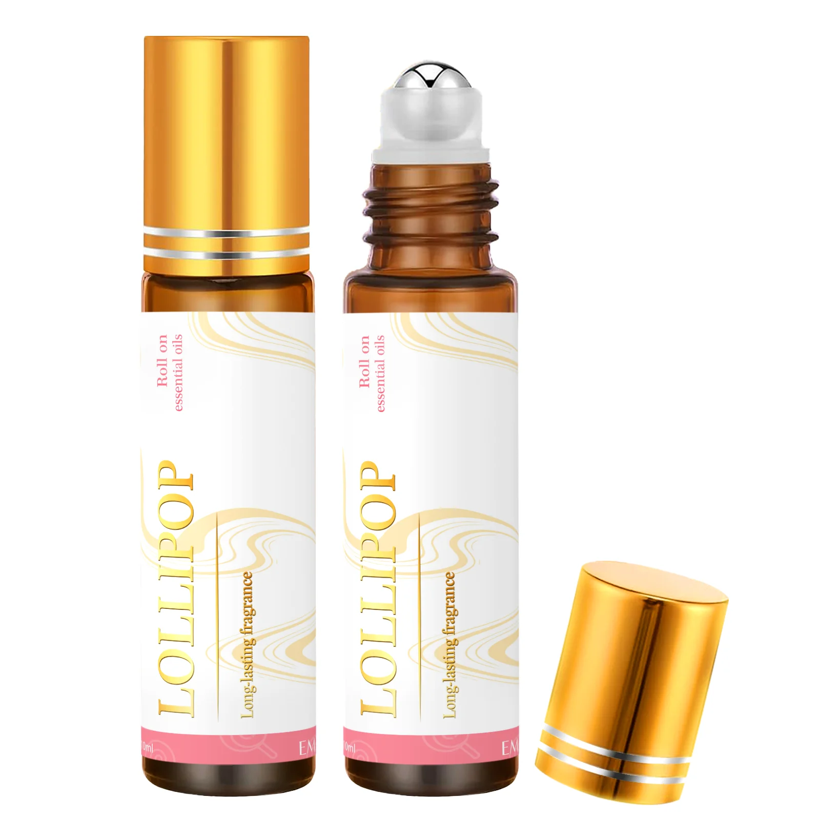 

2 шт., 10 мл, леденец, духи, эфирное масло, ролик для унисекс, оригинальные духи для женщин, оригинальные долговечные дешевые духи