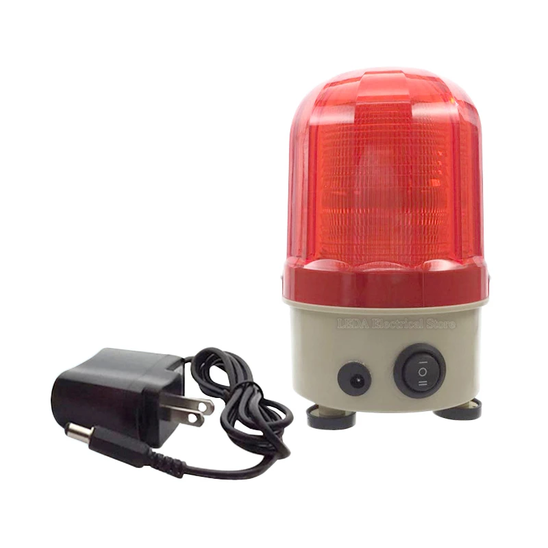 1Pcs Magnet CDDC-5101J Flash Warning Light LED Charging Alarm Lamp Battery Signal Scintillation Lamp N-5101J