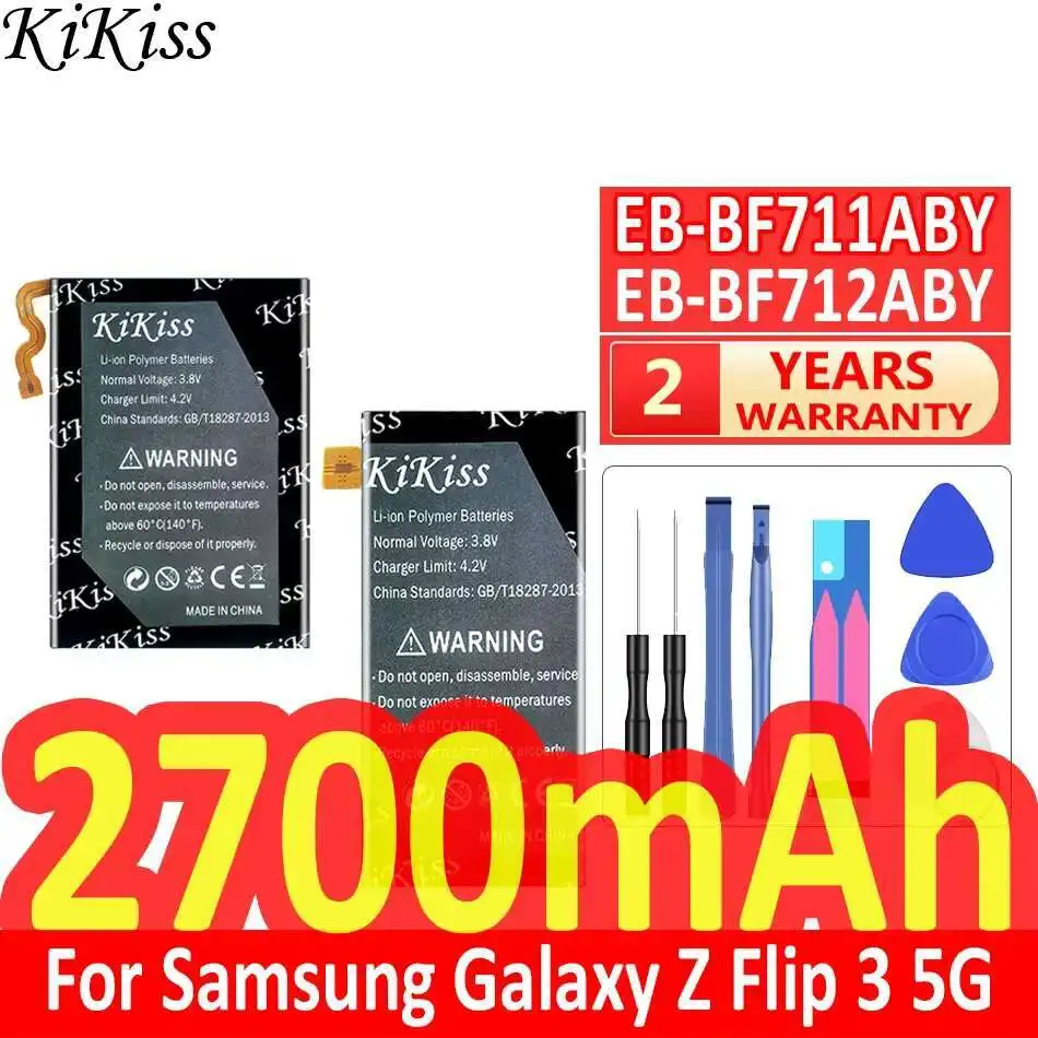 

EB-BF711ABY+EB-BF712ABY Аккумулятор для Samsung Galaxy Z Flip3 Flip 3 5G F7110 SM-F711B