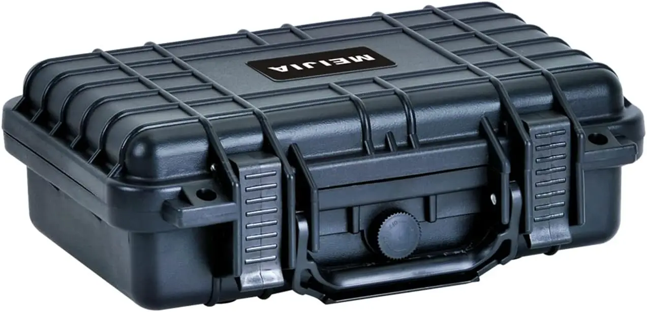 

Portable Waterproof Hard Case for Drones & Camera, Custom Foam, 11.65'x8.35'x3.78'