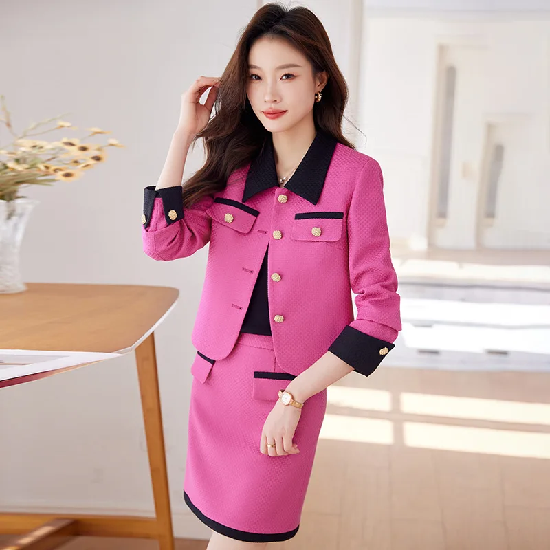 Weastern Style and's Style Short Suit Coat for Women Spring and Autumn2024New Younger Fashion Women's Suit Spring Clothin