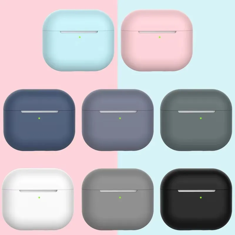 

Case For Apple Airpods 3 Case earphone accessories wireless Bluetooth headset silicone Apple Air Pod 3 cover airpods3 case