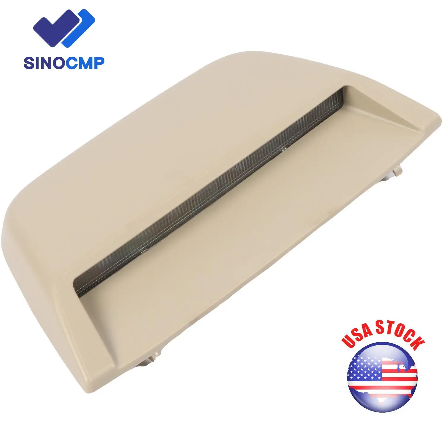 

SINOCMP 26590-9HM1A Beige High Mount New 3rd Third Rear Brake Light For Nissan Altima Sedan 2013-18