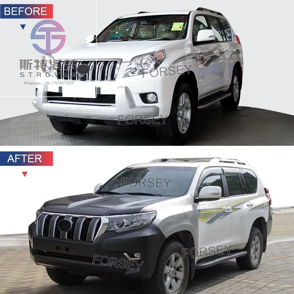 

2018 Body Kits FaceLift Upgrade Para for Land Cruiser Prado FJ150 2010 to 2013