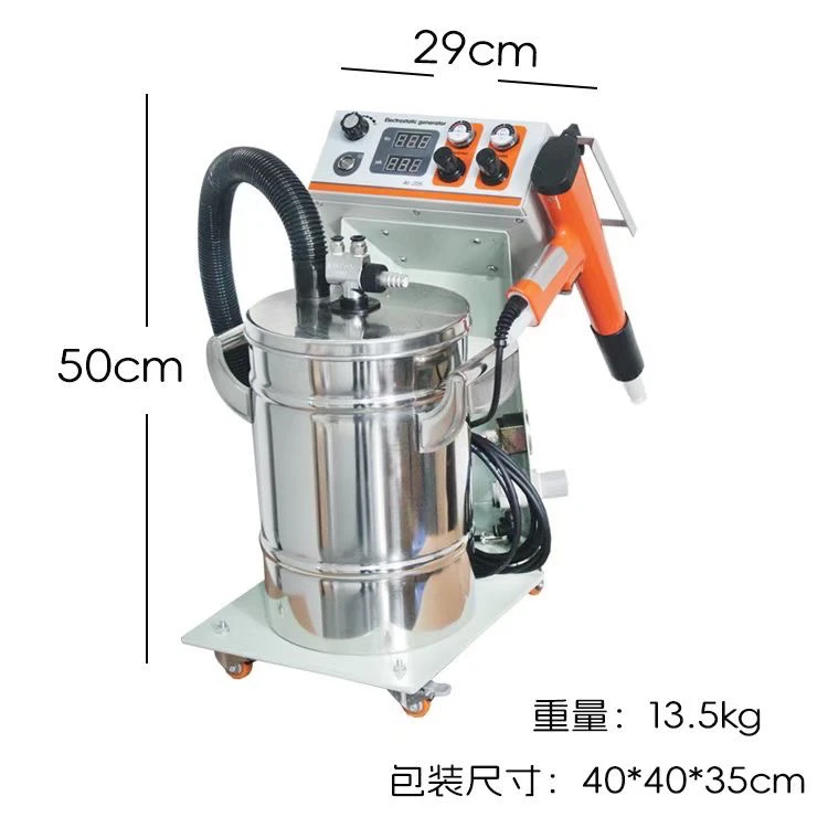Experimental lab powder coating machine electrostatic powder spray machine