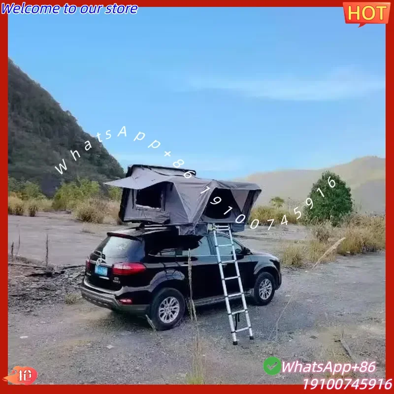 2026Hot 4-Person 4WD Automatic Hard Shell Roof Tent for Camping for Outdoor Adventures