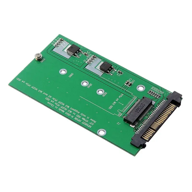 

2.5" U.2 SFF-8639 to NVME M.2 NGFF SSD adapter card