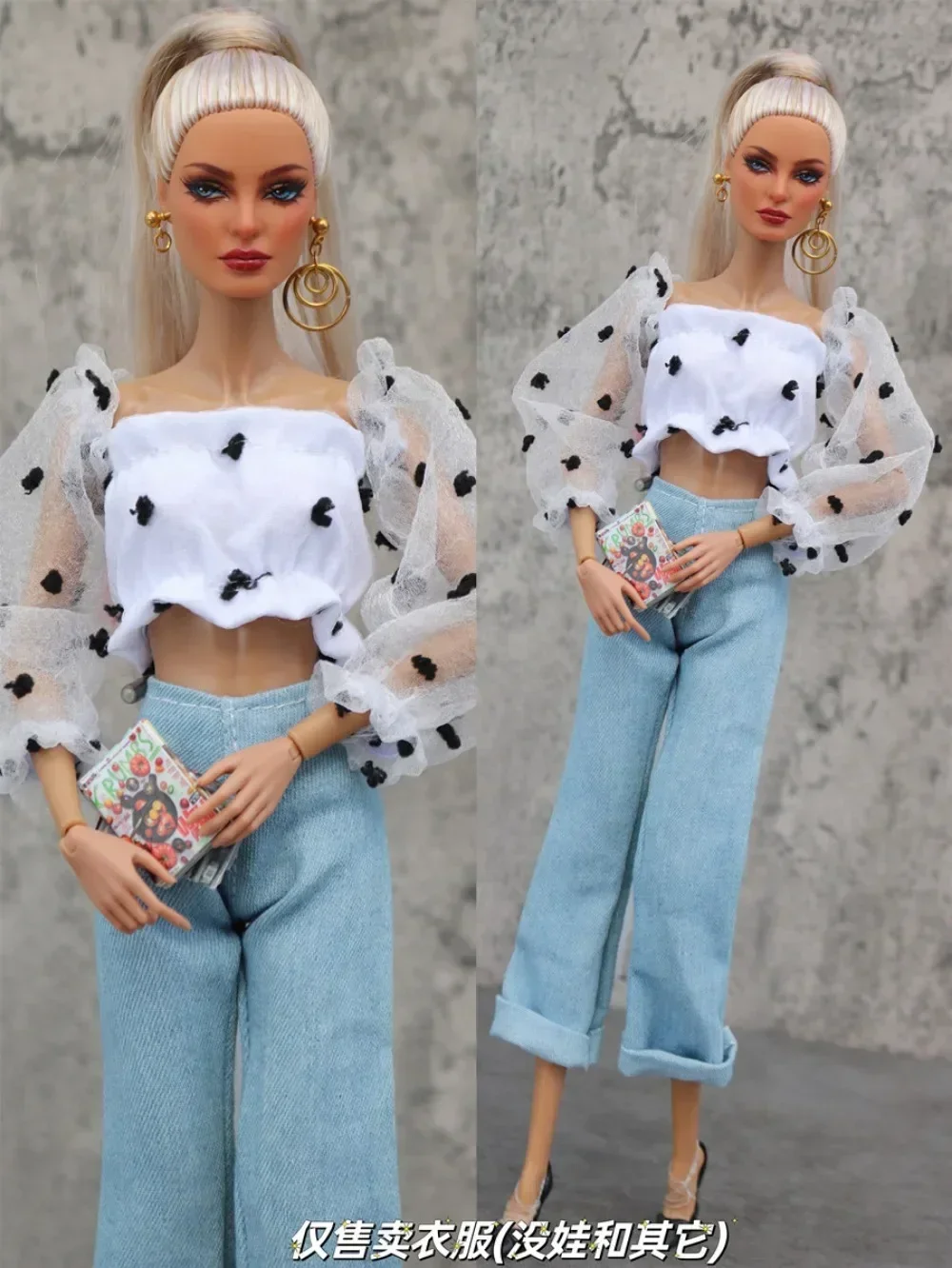 Clothing set / top coat skirt pants dress summer autumn wear outfit for 30cm xinyi Fr2 BJD ST barbie doll / 1/6 doll clothes