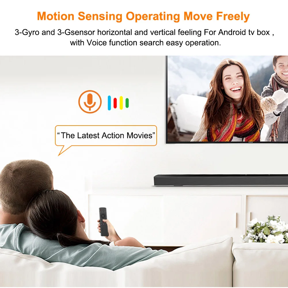 VONTAR G20S PRO BT G20S PRO صوت التحكم عن بعد الدوران IR التعلم 2.4G ماوس هوائي لاسلكي لـ X96 X98 H96 MAX Android TV Box