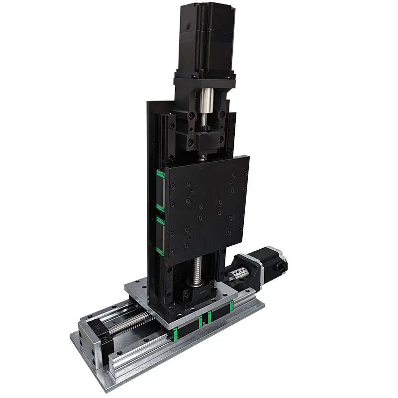 Steel cross numerical control lathe die stamping milling heavy iron servo module precision machining linear slide