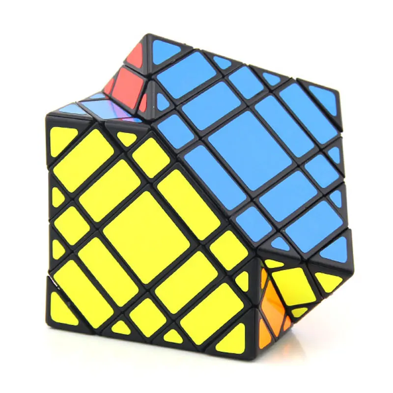 MF8 Elite 4 Layer Skewed Magic Cube Skewbed Professional Speed Puzzle Twisty Brain Teaser Educational Toys For Children