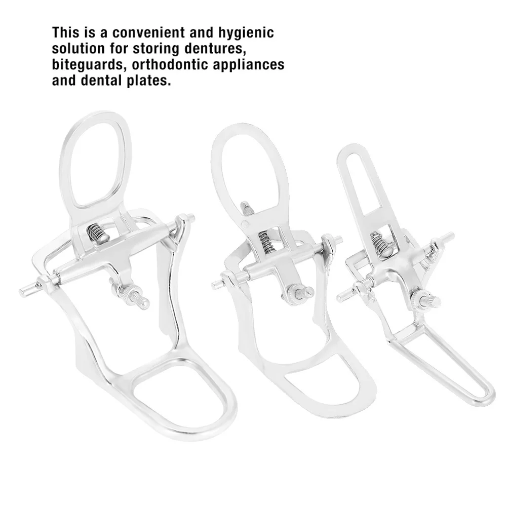 

3 Sizes Universal Dental Lab Articulator Occlusal Device Zinc Alloy Jaw Frame Adjustable Dentistry Restoration Mechanical Tools