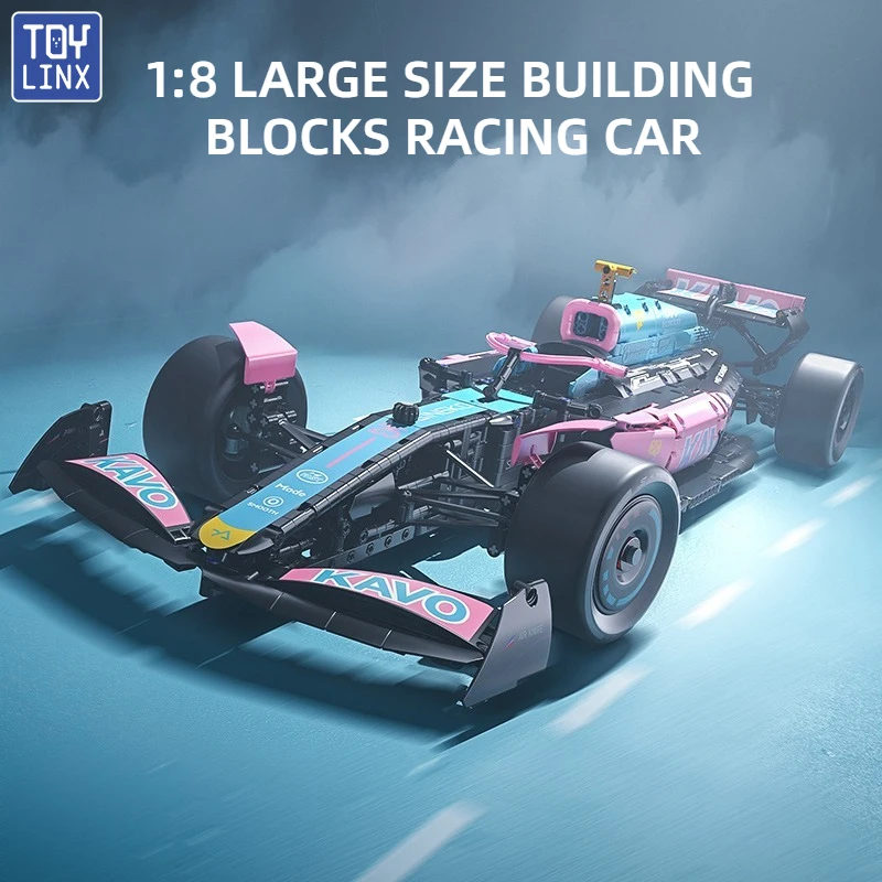 Toylinx 2312 pçs blocos de construção de corrida montado legal carro coleção modelo de exibição kit meninos brinquedos das crianças presente aniversário ideal