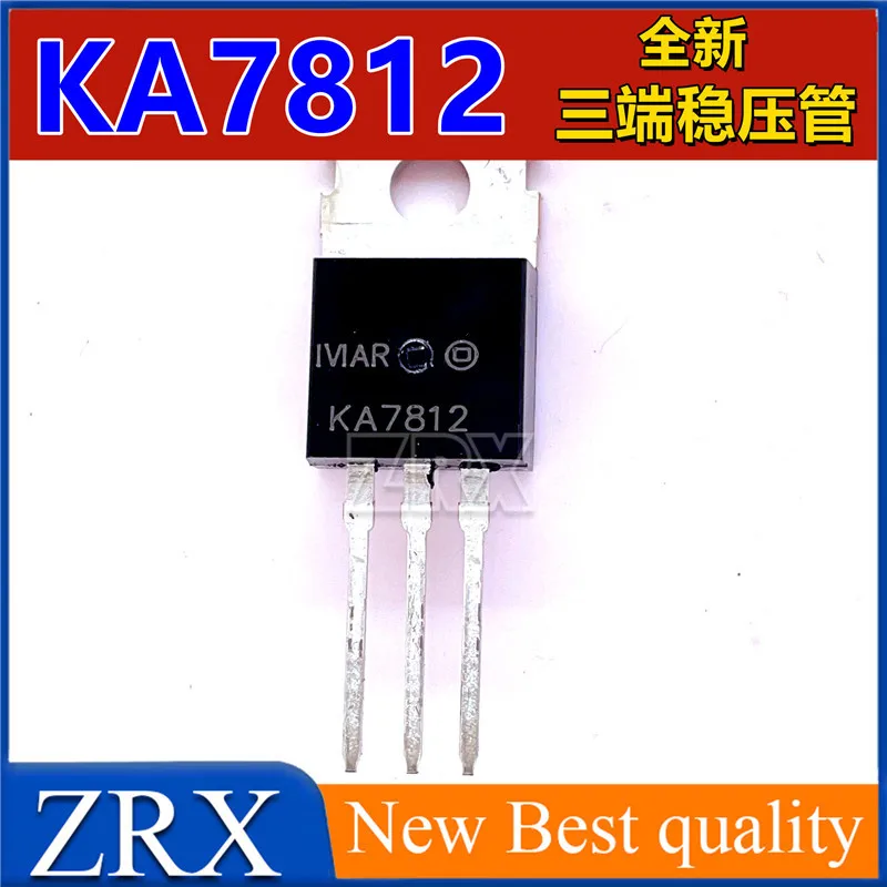 5ピース/ロット新オリジナルKA7812集積回路三極在庫