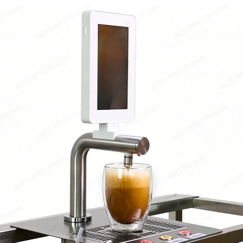 Cold Milk Frother, Smart Self-service Coffee Dispenser for Bar Counter