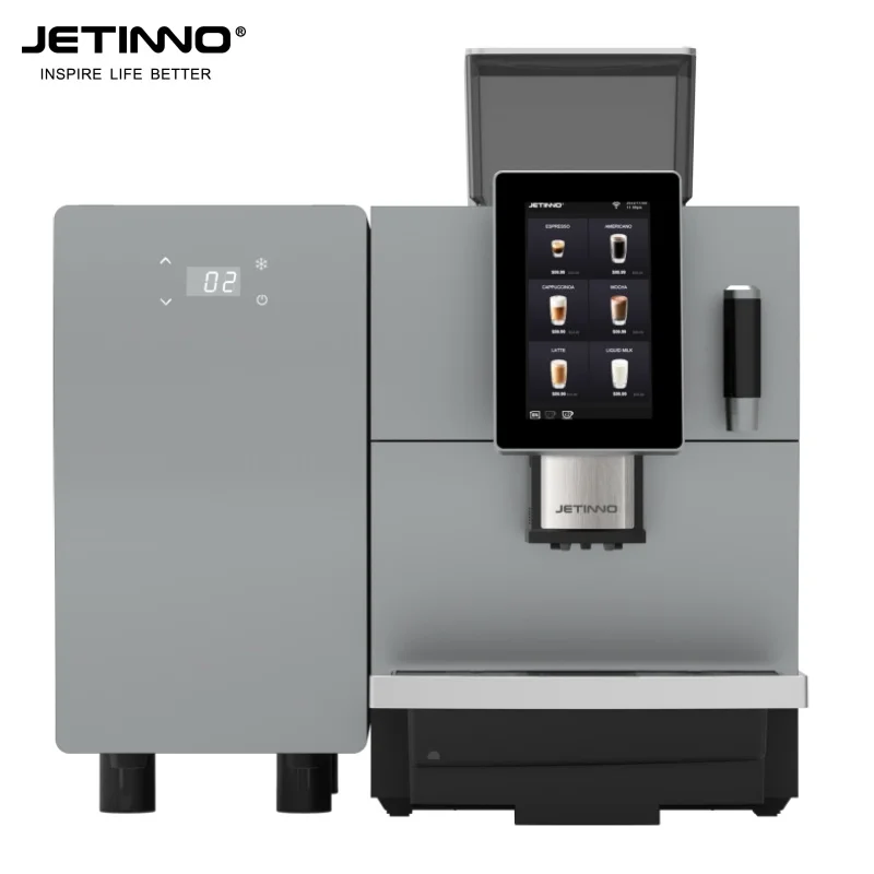 

JL 31A Fully Automatic Coffee Machine With Coffee Grinder And Milk Frother For Bean To Cup Coffee Service