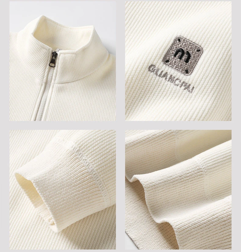 Sweater Male Men's Warm Knitted Sweater Streetwear Pullovers Casual Thick Fashion Clothing Spring Autumn Winter Men Clothing