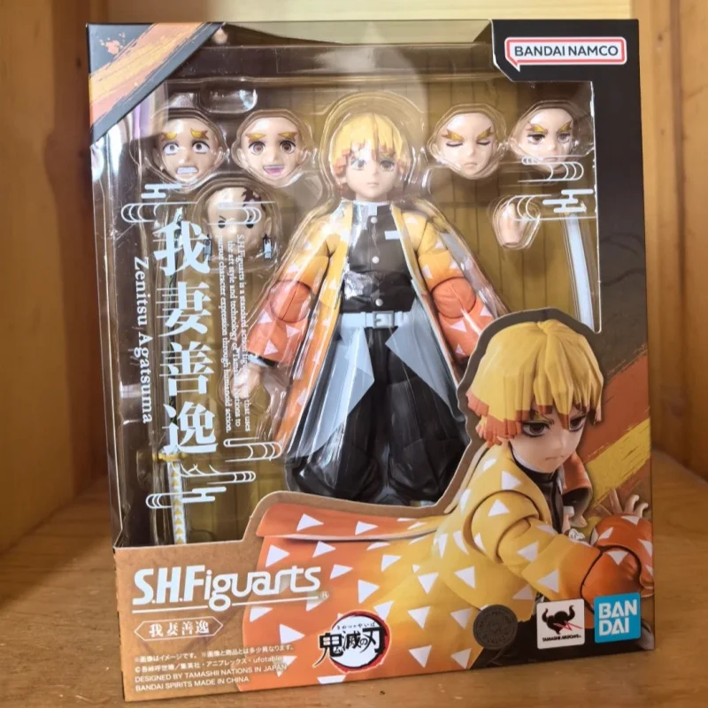 

Bandai S.H.Figuarts Demon Slayer Zenitsu Agatsuma Anime Action Figure Model - Finished Collectible Toy Gift for Children