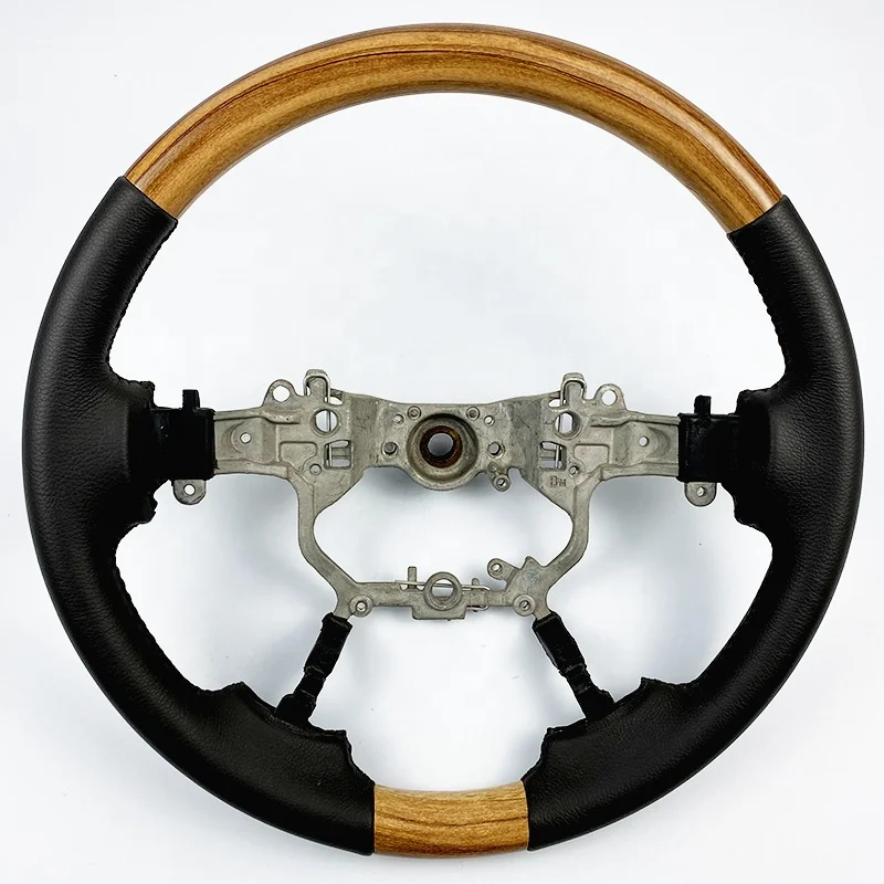 Custom for To-yota carbon fiber steering wheel Applicable to the steering wheel of Prado Land Cruiser Camry crown Ruizhi