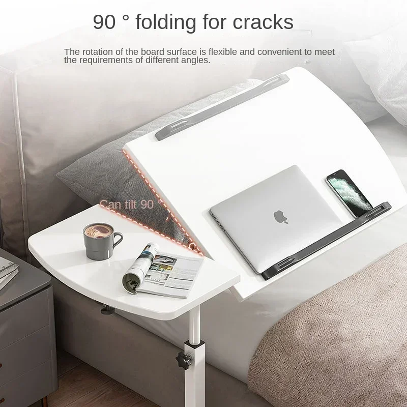 Bedside Notebook Stand with Flexible Rotating Arm and Space-Saving Design