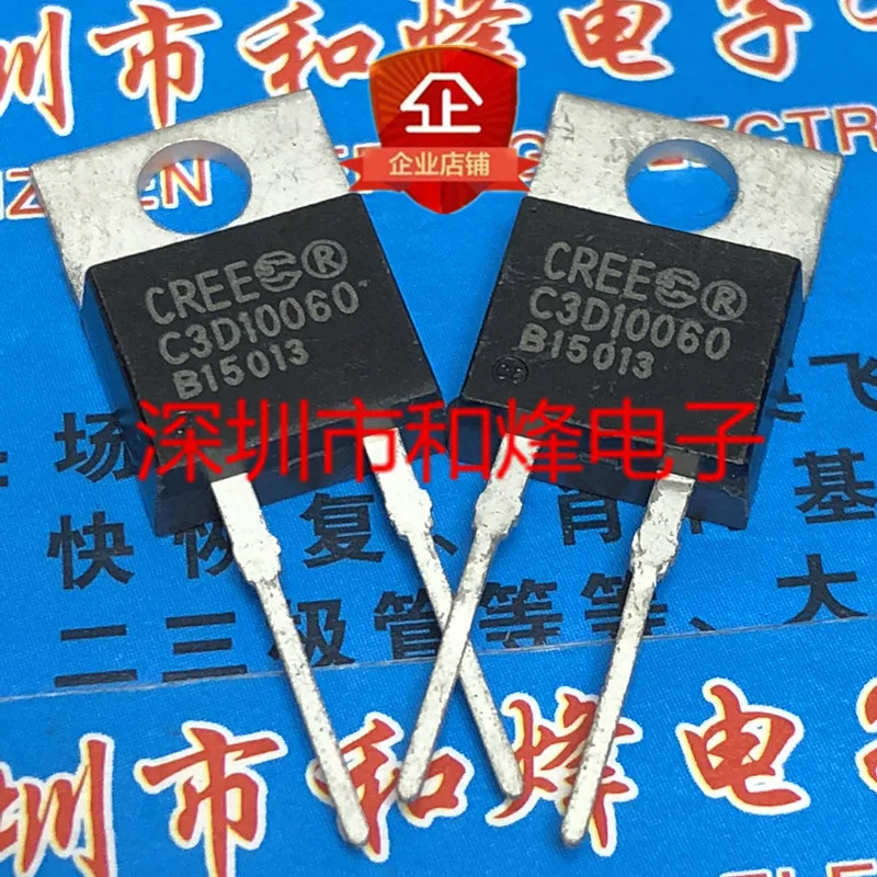 5PCS-10PCS C3D10060  TO-220-2 600V 10A   Transistor ON STOCK