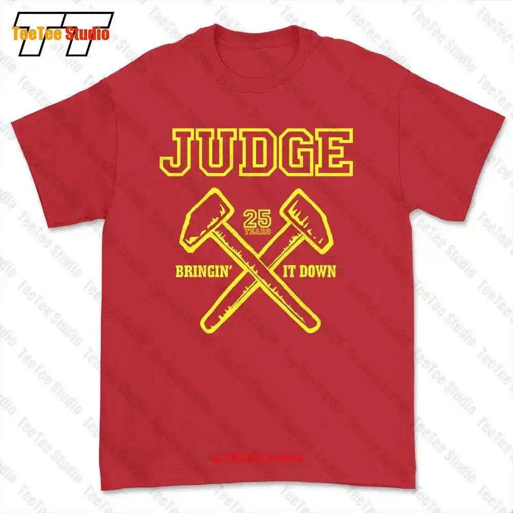 Judge Bringin It Down 25 Anniversary Hardcore Nyc Hardcore T-shirt Tee 731P
